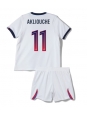 Otroške Nogometnih dresov Paris Saint-Germain Maghnes Akliouche #11 Gostujoči 2026-27 Kratki rokavi (+ hlače)